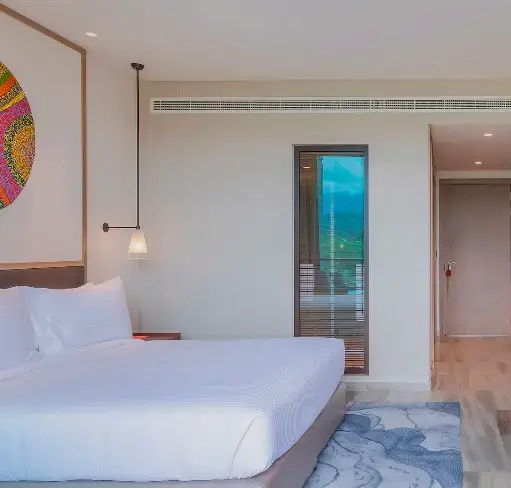 Deluxe Double room with city view (twin beds)