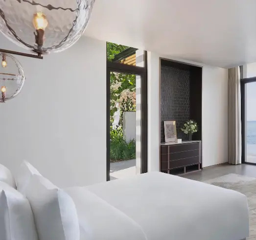 Двухместный номер Pavilion с бассейном Gran Ocean oceanfront двуспальная кровать в Villa Le Corail, A Gran Melia Hotel
