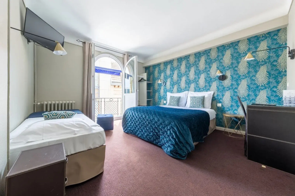 Hôtel Azur Reims - Chambres