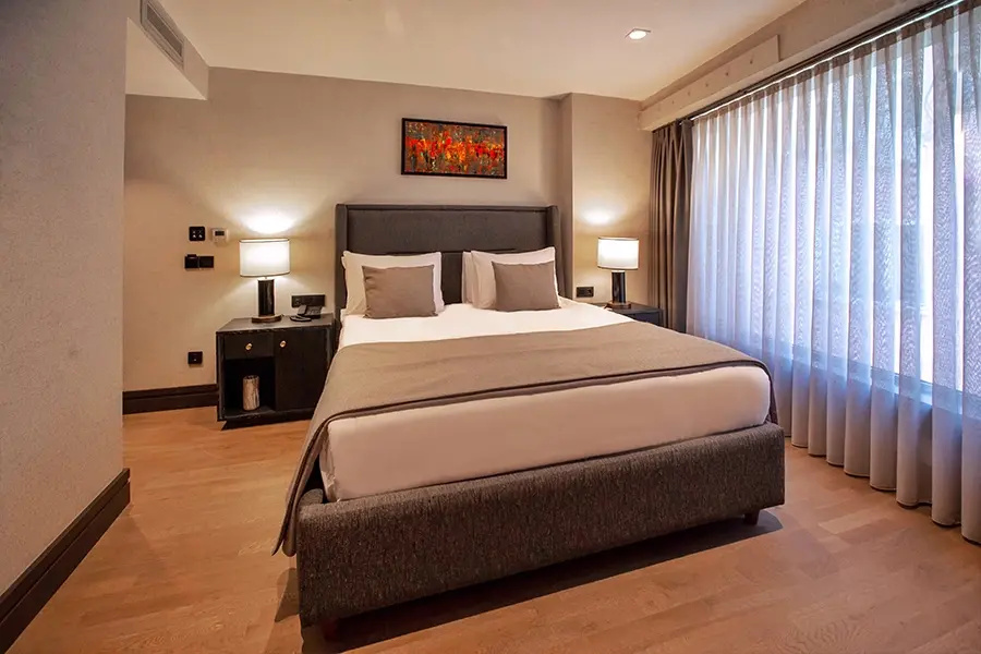 Economy Double room with city view (full double bed)
