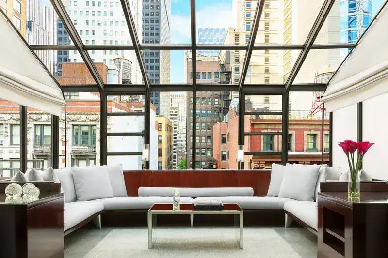 Двухместные Penthouse North двуспальная кровать в Royalton New York