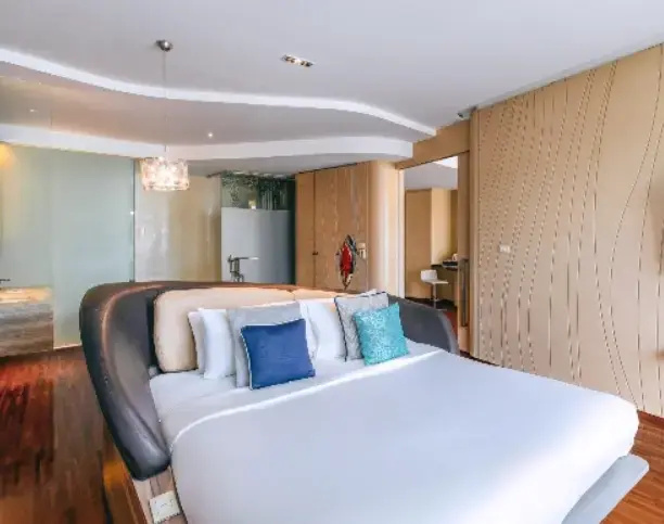 1 Bedroom Aqua Double Suite (full double bed)
