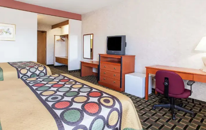 Double room twin beds