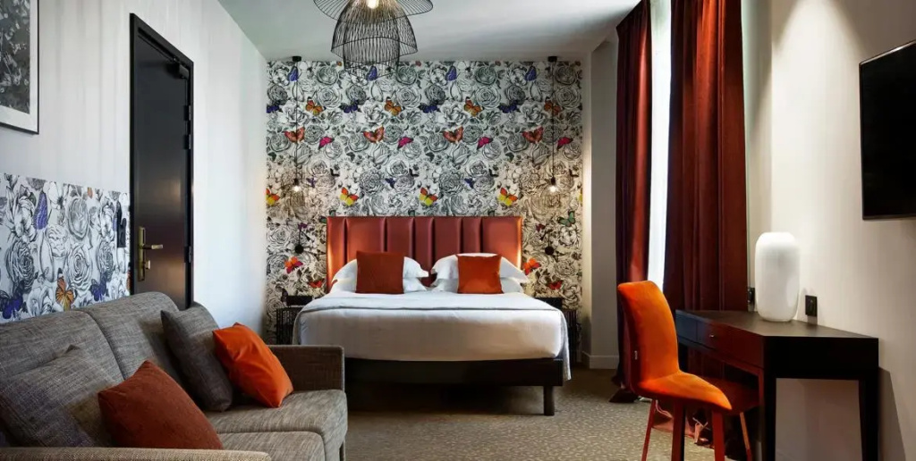Hotel Verlaine - Chambres