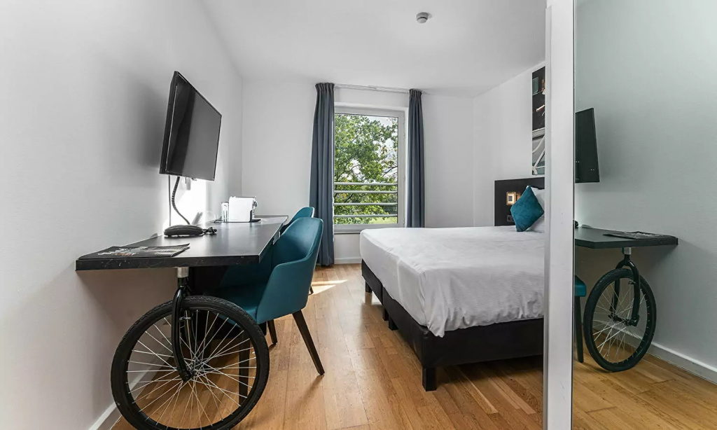 Velotel Brugge - Chambres