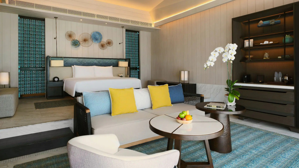 1 Bedroom Club Access Double Pool Villa oceanfront (full double bed)
