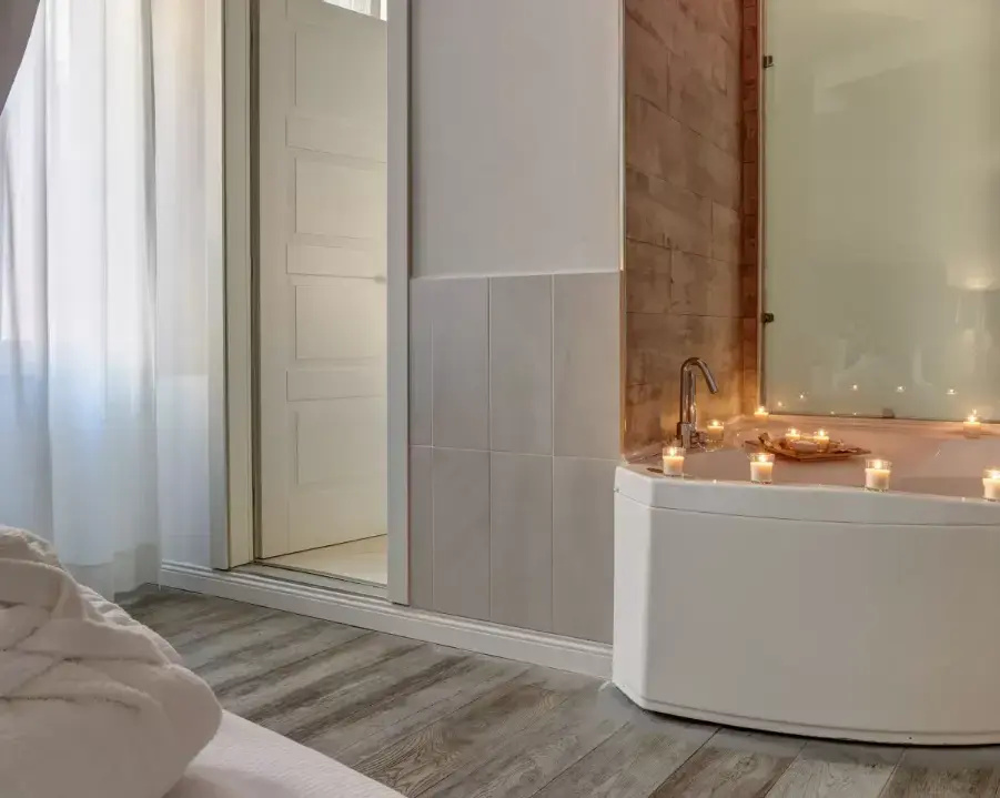 Double Suite with Spa Bath with view (full double bed)