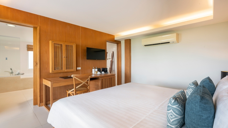 Double Villa Beachfront (full double bed)