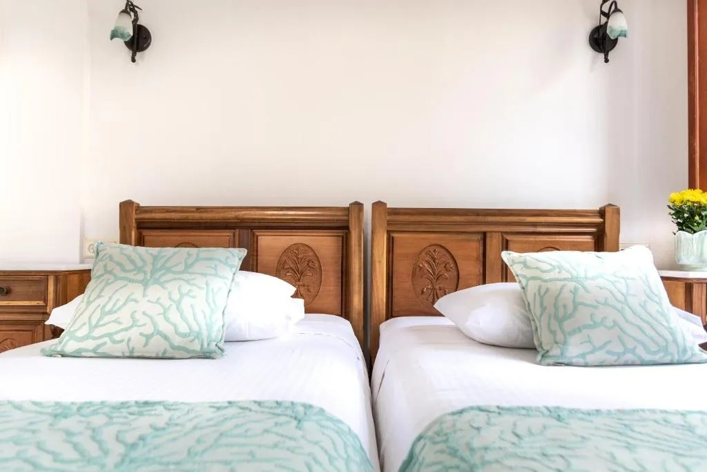 Classic Double Semi-Basement Studio (twin beds)