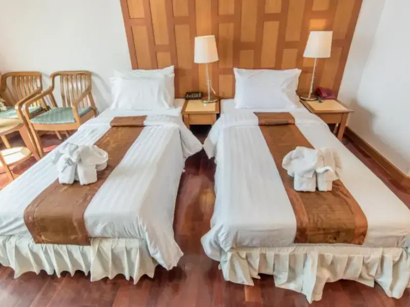Deluxe Double room with river view (twin beds)