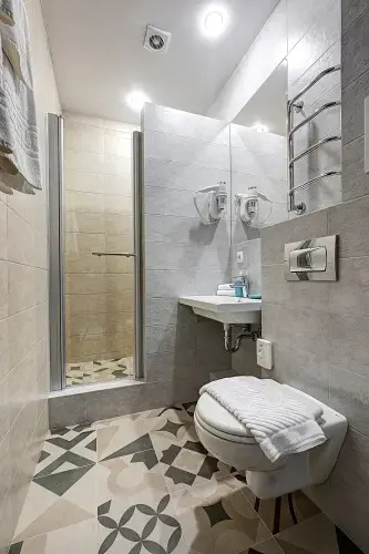 Deluxe with Sofa bed Double room (twin beds)