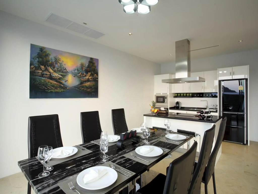 Pool Villa Modern с 3 спальнями с видом на море в Вилла Kata Sea View