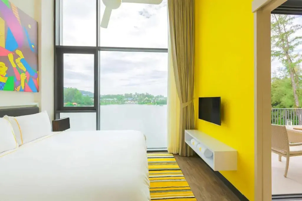 Лофт с 2 спальнями с балконом в Отель Cassia Phuket, part of Banyan Group