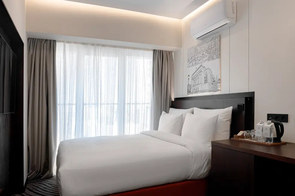 Двухместный номер Deluxe Standard двуспальная кровать в Almaty