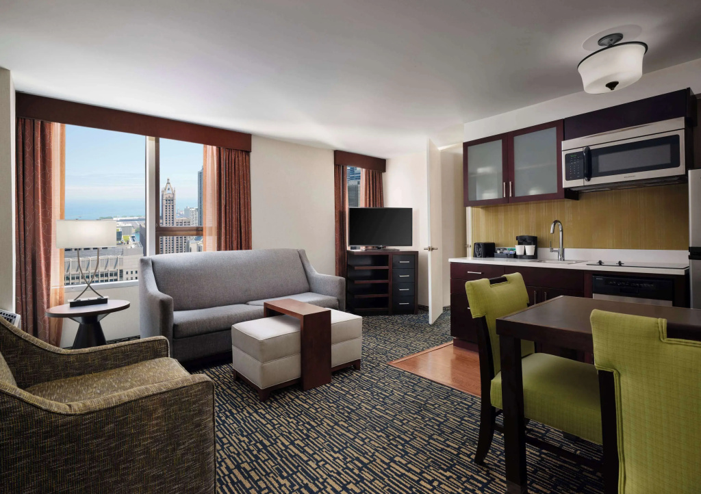 Homewood Suites by Hilton Chicago Downtown/Magnificent Mile - Chambres