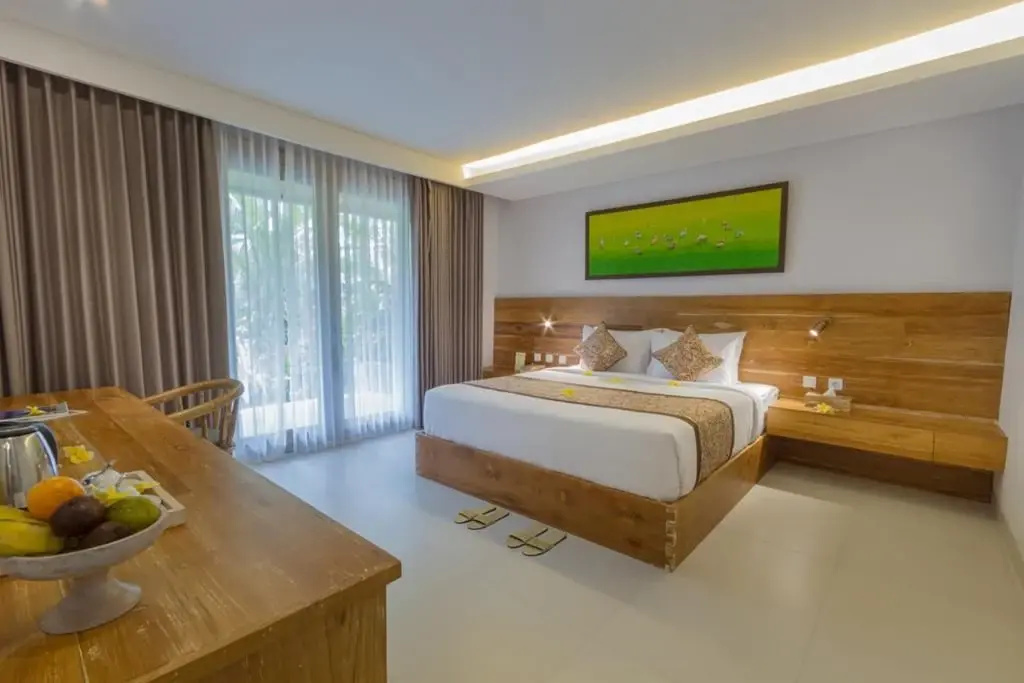 Deluxe Double room with balcony (full double bed)