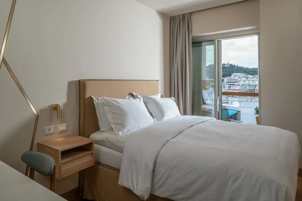 Museum View Double room (full double bed)
