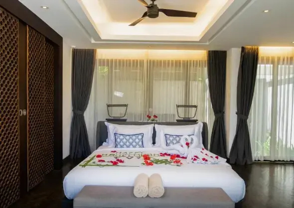 1 Bedroom Pool Double Villa (full double bed)