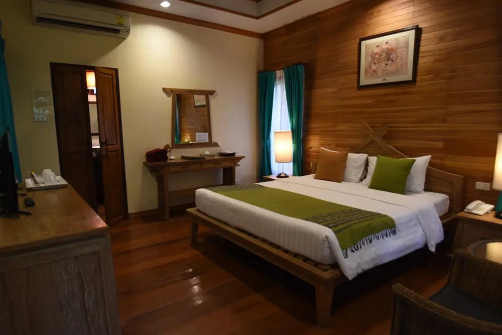 Двухместный House Thai Teak Wood 2 отдельные кровати в Natural Park Resort