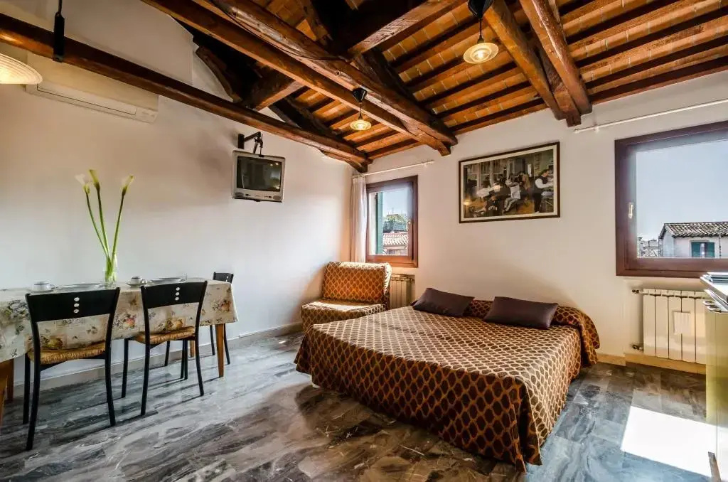 2 Rooms (Separate Building) Double Apartment (full double bed)