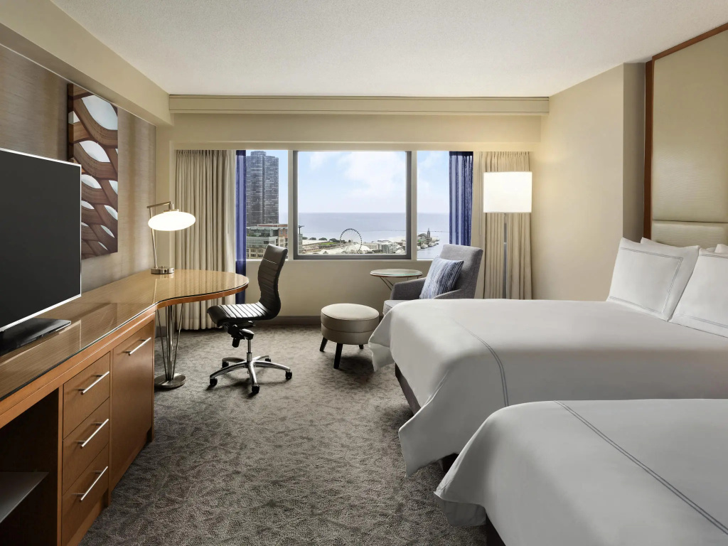 Classic Double room with lake view (twin beds)