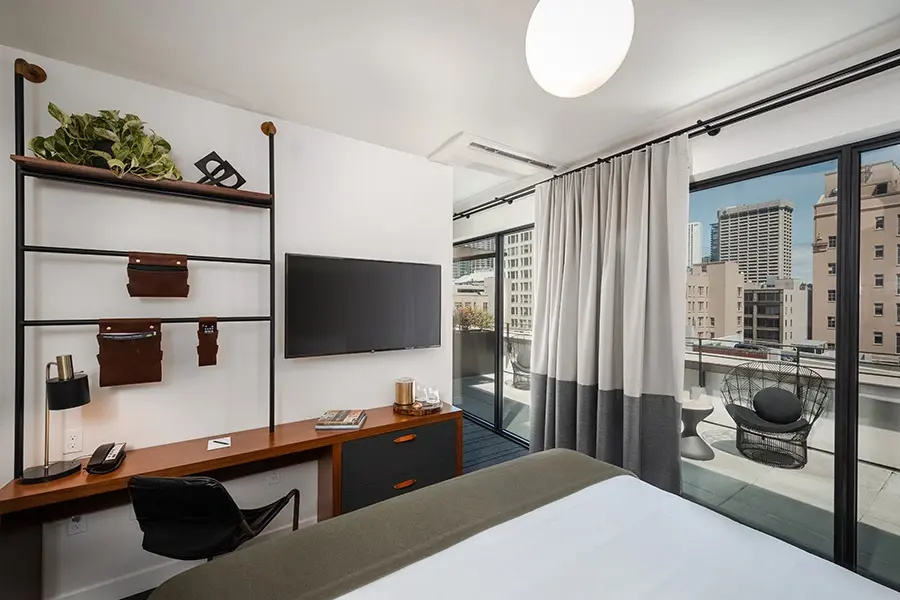 Terrace Double room (full double bed)