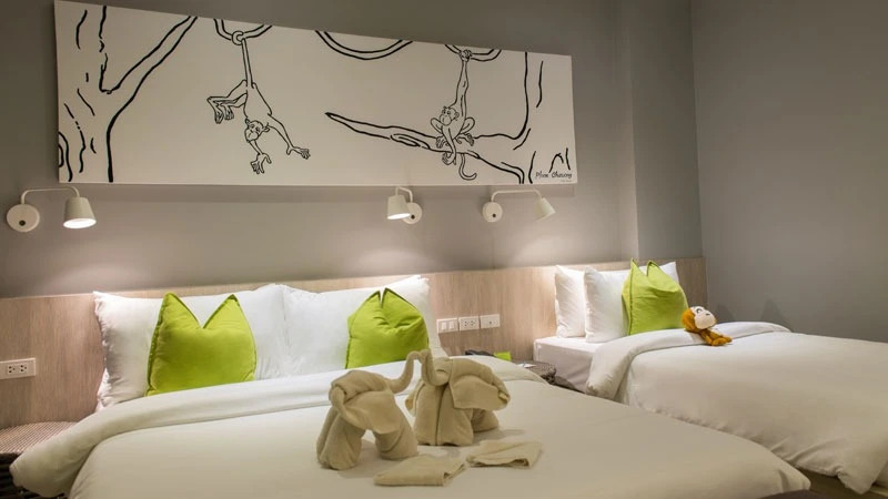 Трёхместный номер Deluxe в Ploen Chaweng Koh Samui