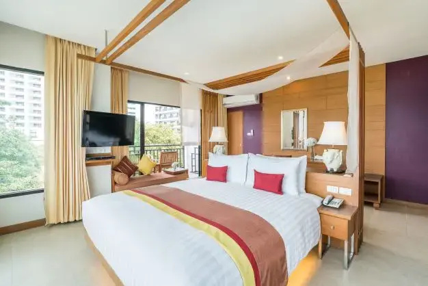 Double Suite oceanfront (full double bed)