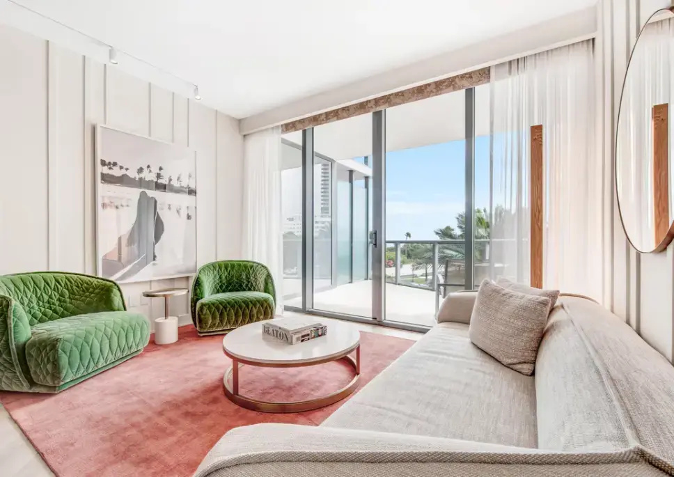 W South Beach - Chambres