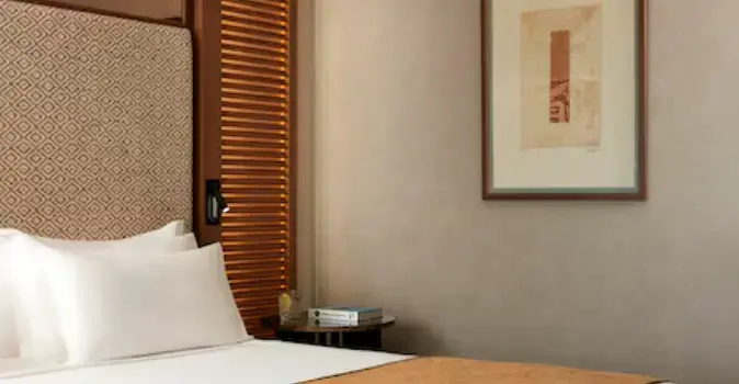 Double Terrace Junior Suite with pool view (full double bed)