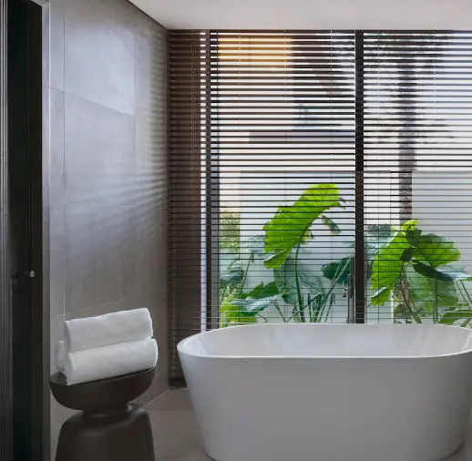 Двухместный номер Pavilion с бассейном двуспальная кровать в Villa Le Corail, A Gran Melia Hotel