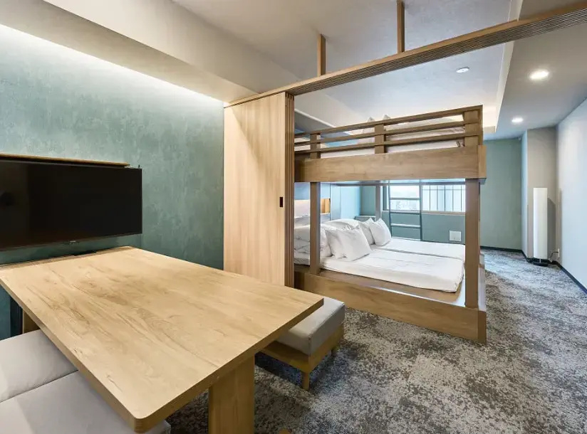 1 Bedroom Loft Bed Apartment