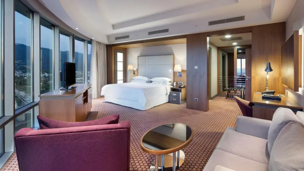 1 Bedroom Deluxe Double Club Level Suite (full double bed)