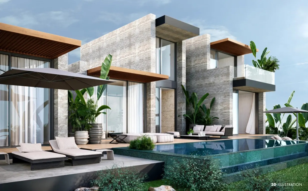 Hill Villa с 3 спальнями в Maxx Royal Bodrum Hotel