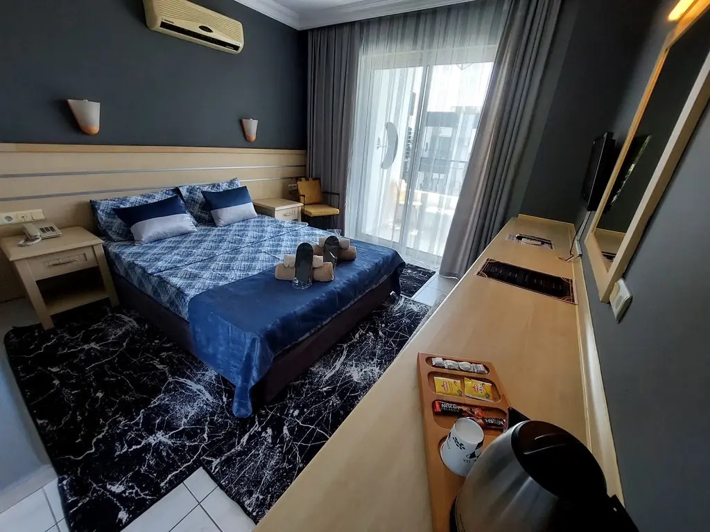 Standard Double room with pool view (full double bed)