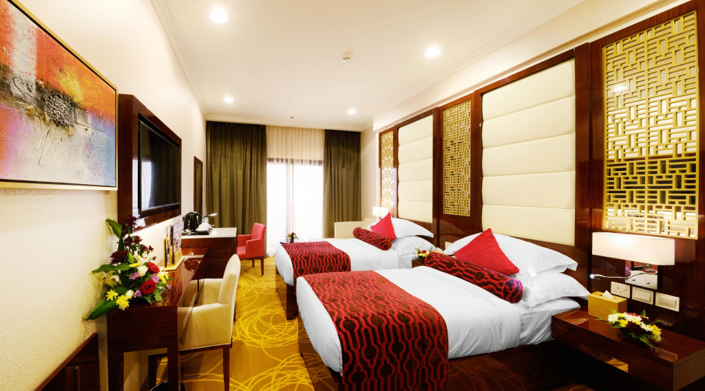 Superior Double Club room with panoramic view (twin beds)
