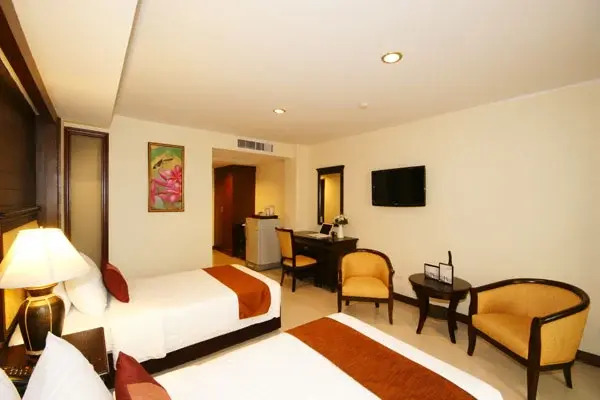 Двухместный люкс Deluxe 2 отдельные кровати в Seaside Jomtien Beach