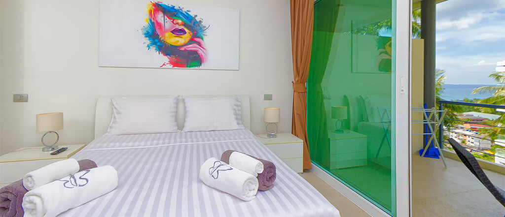 Апартаменты Superior с 2 комнатами в Karon Butterfly Residence