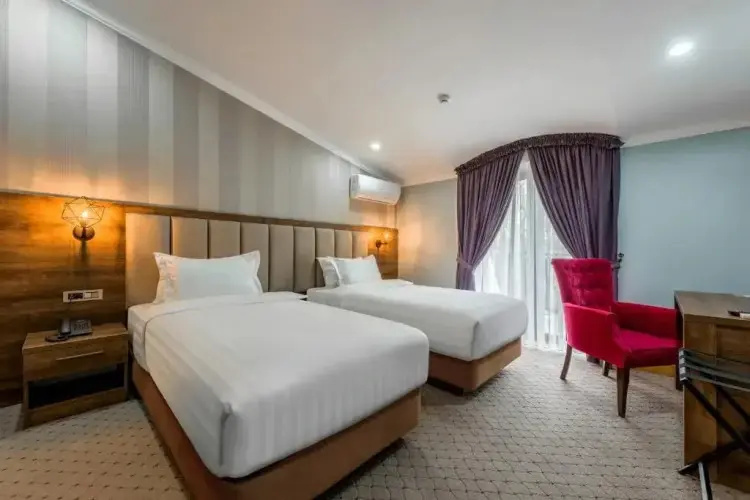 Standard Double room with city view (twin beds)