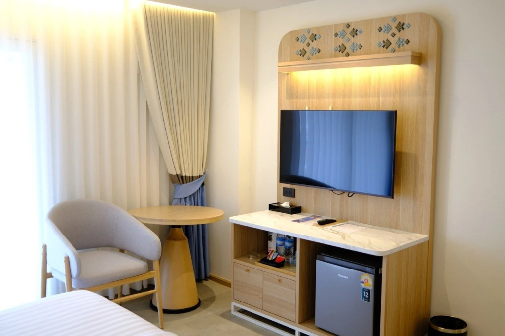 Двухместный номер Deluxe двуспальная кровать в Jomtien Thani Hotel