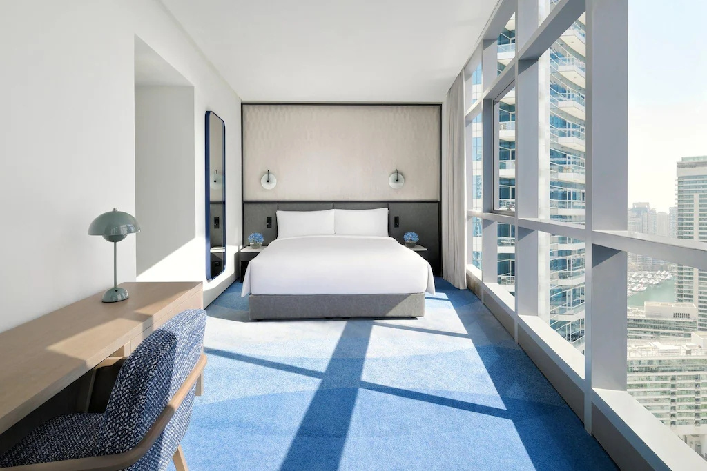 2 Bedrooms JBR View Quadruple Residence with balcony