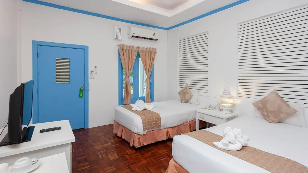 Deluxe Double room with garden view (twin beds)
