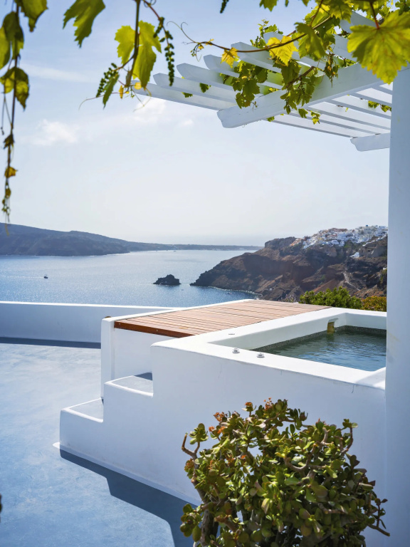 Ikies Santorini - Chambres