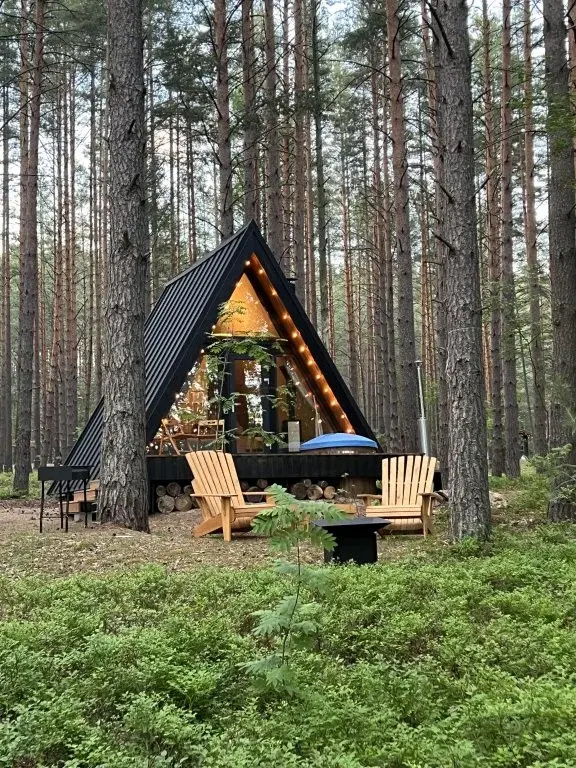 Tent 1 Double House with view (full double bed)