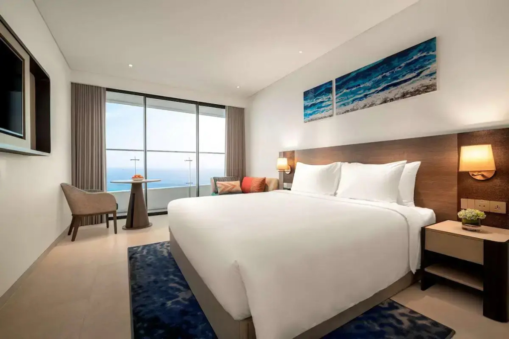 Premium Double room with sea view (full double bed)