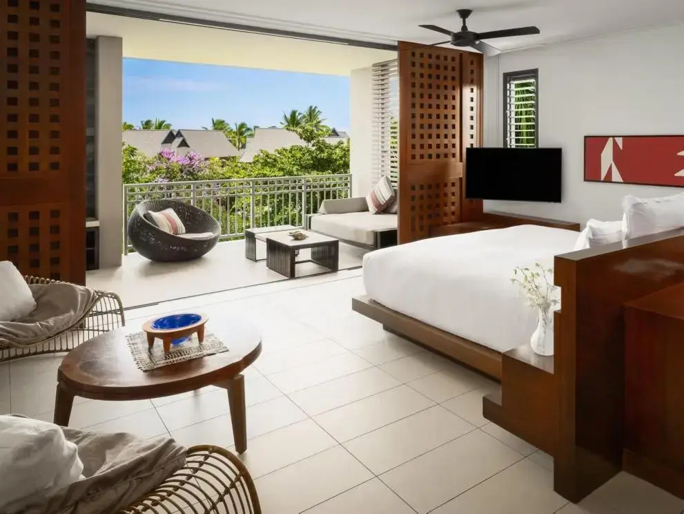 Room with garden view