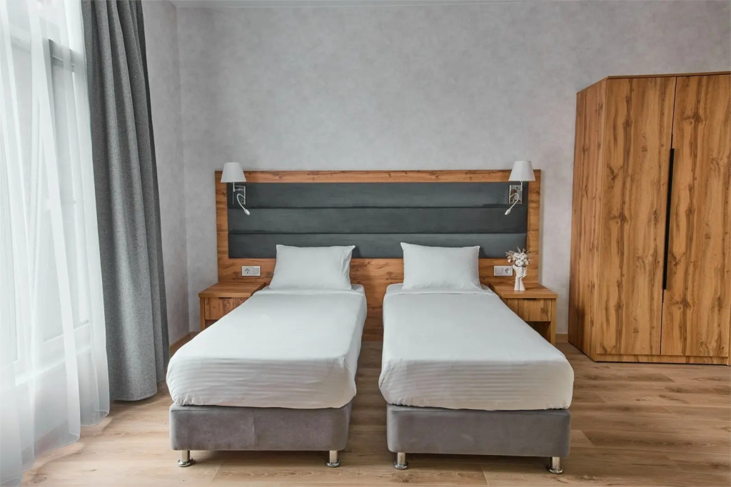 Superior Comfort Panoramic Double Apartment with balcony (twin beds)