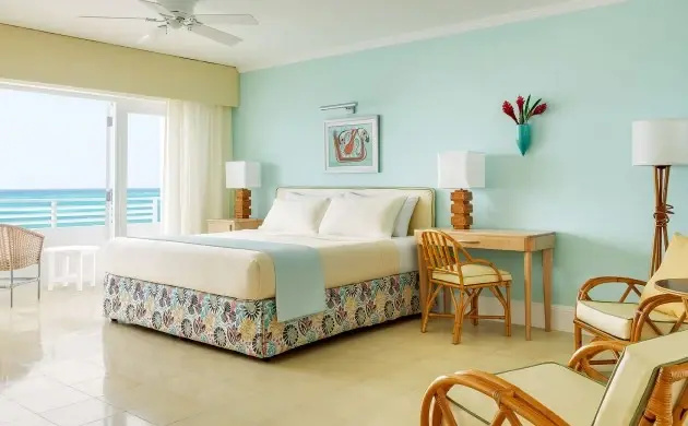 Double Junior Suite with ocean view (full double bed)