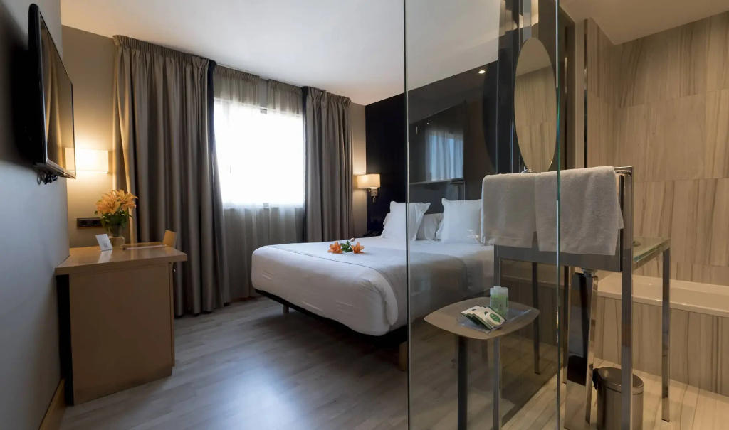 Hotel Plaza Coruña - Chambres