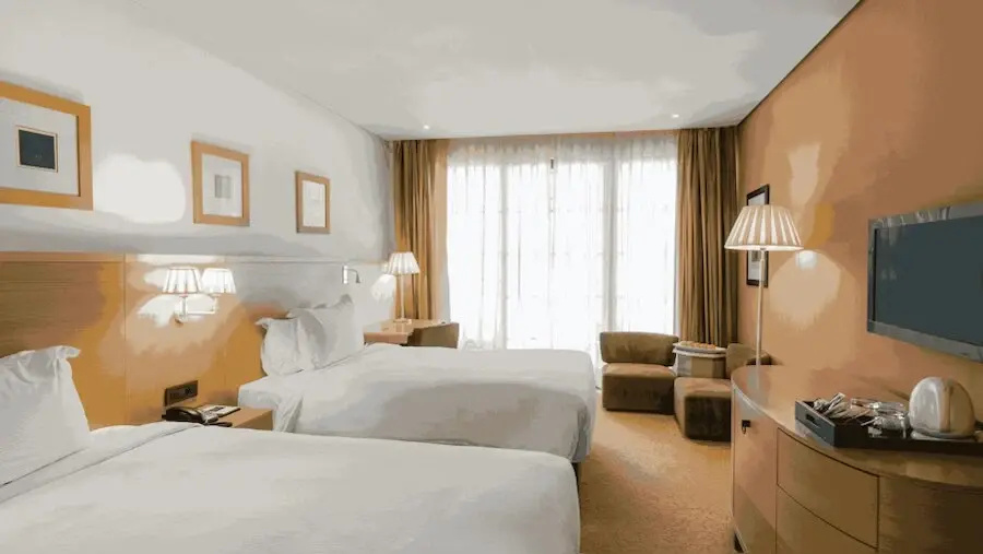 Premium Double room with golf view (twin beds)